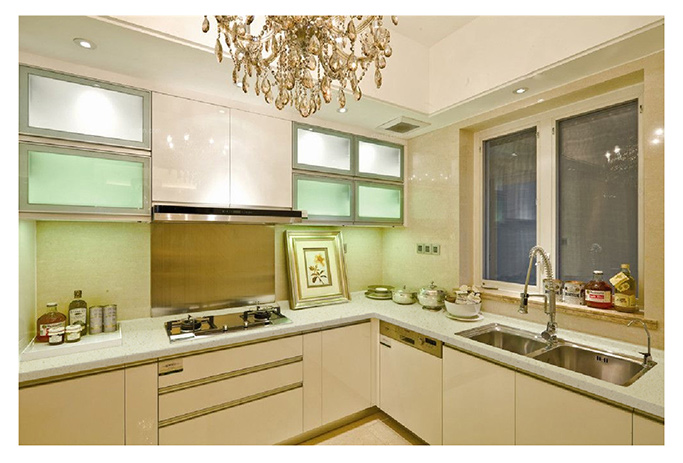 H-6602单色石英石实拍图