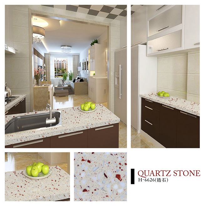 H-6626（锆石）石英石实拍