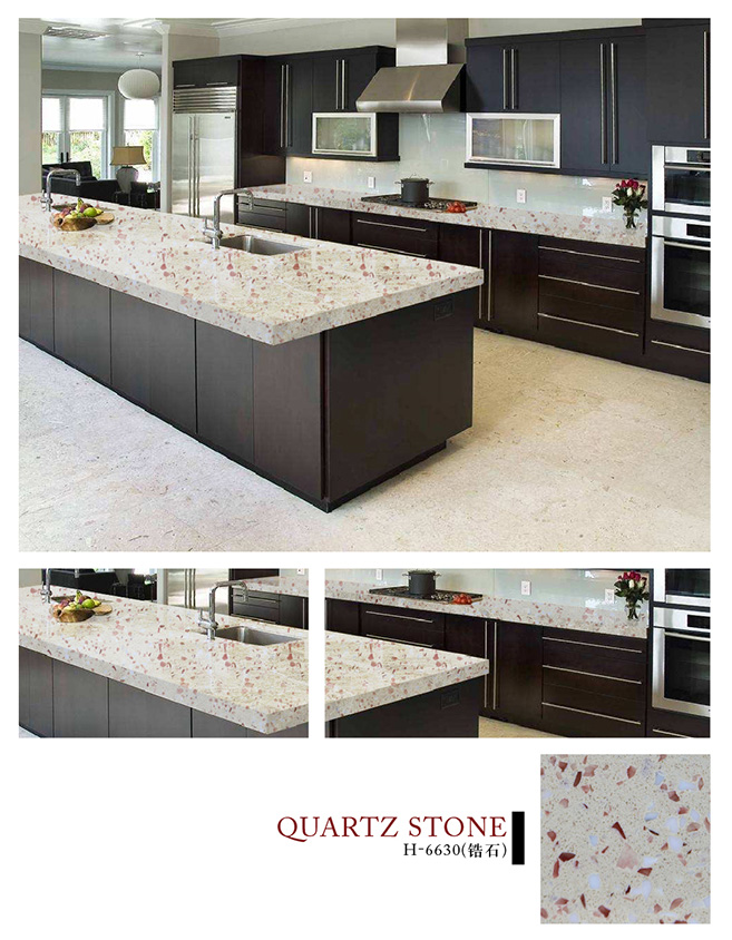 H-6630（锆石）石英石实拍