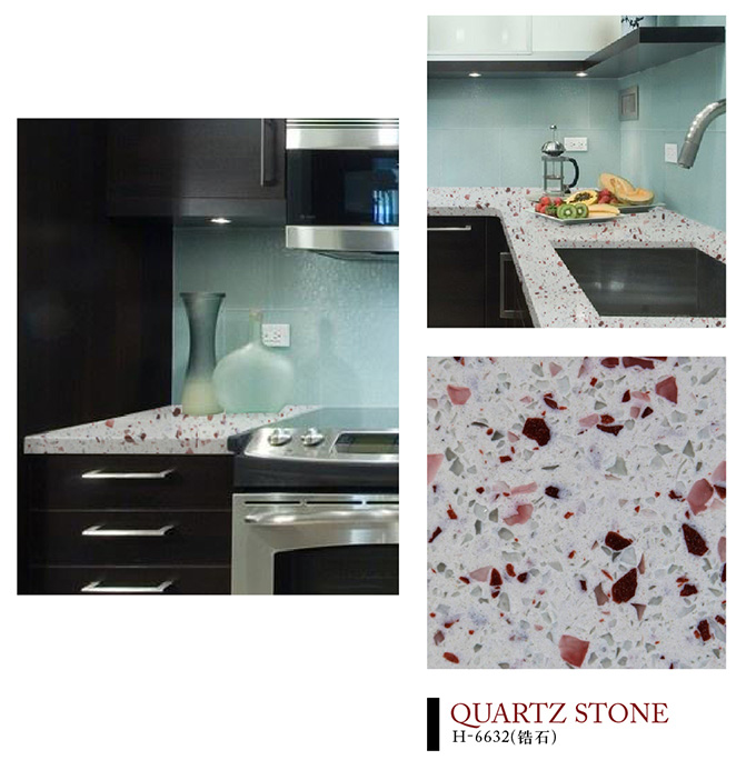 H-6632（锆石）石英石实拍